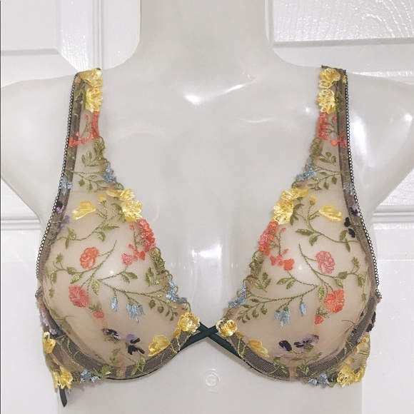 💖 Victoria’s Secret Dream Angels Embroidered Bra - Picture 1 of 14
